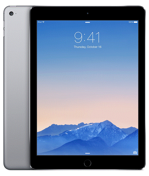 buy Tablet Devices Apple iPad Air 2nd Gen 128GB Wi-Fi + 4G - Space Grey - click for details